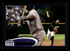 Jhoulys Chacin Colorado Rockies 2012 Topps Black #45 SN /61