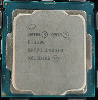 Intel Xeon E-2236 SRF7G 3,4GHz 6C/12t LGA1151 80W CPU Prozessor