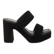 Sandalias informales negras BEACH by Matisse Gem plataforma tacón bloque para mujer GEM-449