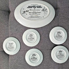 HAMILTON COLLECTION SECOND STAR FROM THE RIGHT PLATE 1996 AND 5 MINI PLATES — photo 2