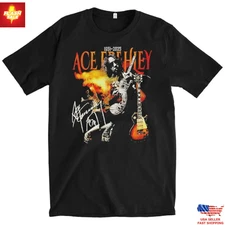Trending RIP Ace Frehley 2025 Shirt Music Tribute Vintage Rock T Shirt S-5XL