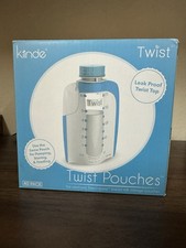 PARTIAL BOX Kiinde Twist Pouch Breast Milk Storage Bags, 6 oz - 28 Count
