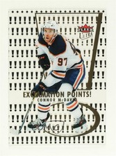 2021-22 Upper Deck Fleer Ultra Exclamation Points Gold Connor McDavid #EP-3 0y85