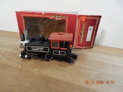 BACHMANN  G-GAUGE  ELY THOMAS 0-4-0 STEAM ENGINE   LOCOMOTIVE 11396 UNTESTED