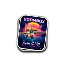 Q Boombox Sticker 3.5 Inch Vinyl Decal Hunting Shooting Sports Gun Safe Ar Scope Q Boombox Sticker 3.5 Inch Vinyl Decal Hunting Shooting Sports Gun Safe Ar Scope