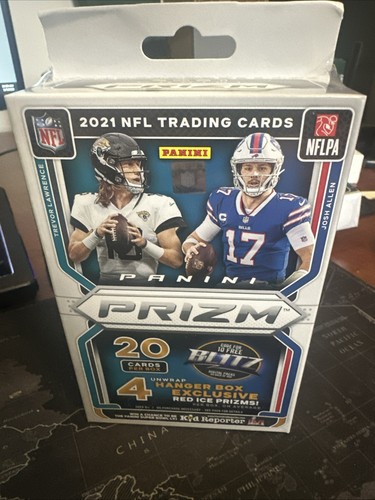 2021 Panini Prizm NFL Football Red Ice - Hanger - Sealed - Menge - Bild 1 von 5
