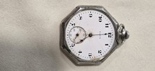 Antique Elgin Pocket Watch Movement USA 21326480 For Parts Watch Repair Only