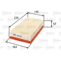 Valeo Luftfilter Filtereinsatz FüR Nissan Qashqai +2 I 2.0 1.6 X-Trail Renault