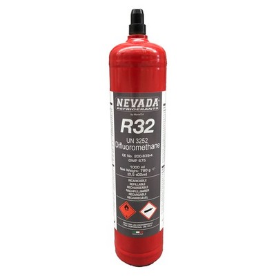 780gr R32 Kühlmittel Gasflasche - nachfüllbar aus Eisen