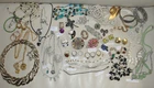 Vintage Jewelry Lot Rhinestone Czech Glass Crystal Vendome PARK LANE Gold T 50 P