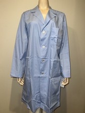 META, White Swan, Unisex Lab Coat, 6116, Blue, Large, New with tags