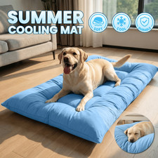 Extra-Large Plush Dog Sofa Bed for Summer Comfort and Cooling
