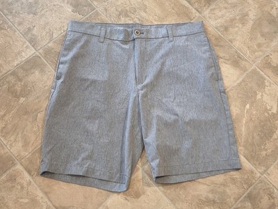 Men's Izod Advantage Performance Hybrid Golf Shorts Gray Size 34