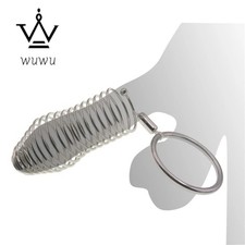 Metal Penis-Extender-Enlarger-Men Enhancer Ball-Stretcher-Sleeve-Girth-Ring Male