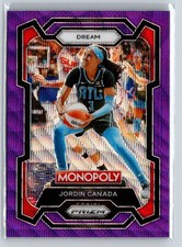 2024 Panini Prizm Monopoly WNBA #56 Jordin Canada Purple Wave N21