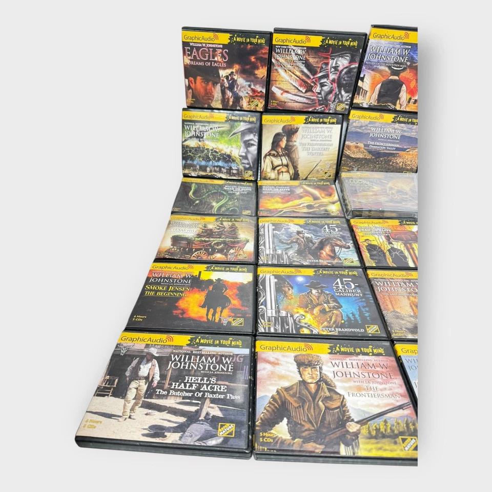 GraphicAudio Books LOT Of 22 - WESTERNS AND OTHERS - Imagem 2 de 4