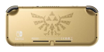 Nintendo Switch Lite Legend of Zelda Hyrule Edition Console Gold