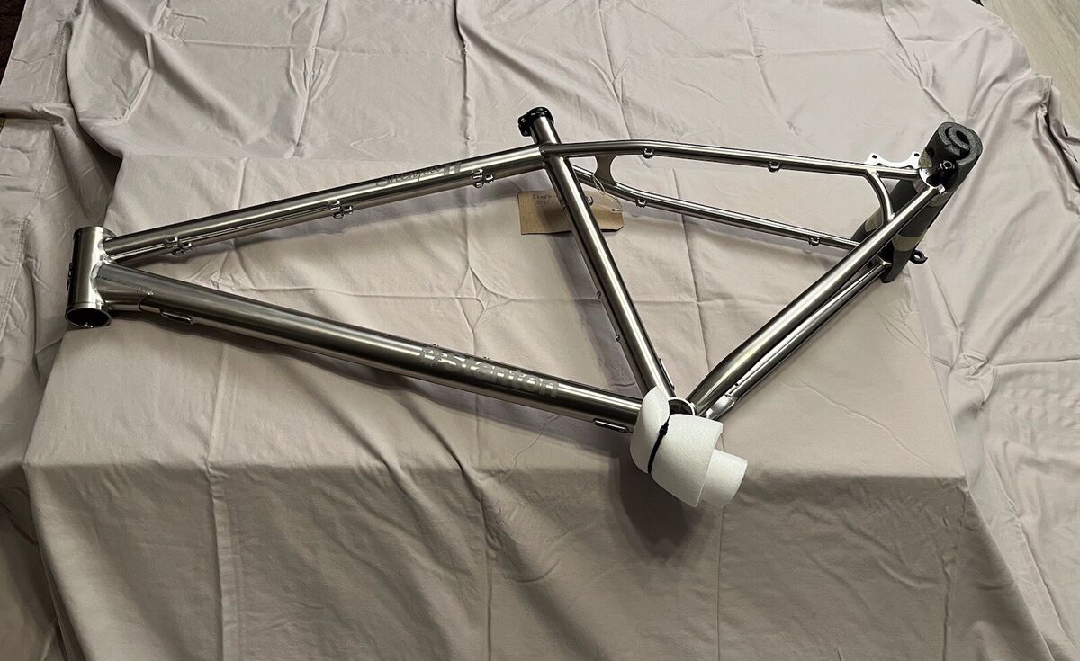 Stanton Sherpa Titanium Hardtail 19in frame | eBay Stanton Sherpa Titanium Hardtail 19in frame | eBay