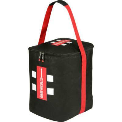 Grau Nicolls schwarz rot Cricket Ball Tasche - Kostenloser Versand
