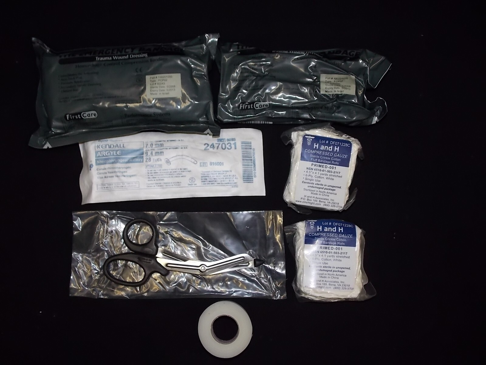 Military Issue Trauma Module Kit NSN 6545015259847 IFAK Medical