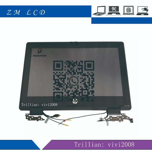 N00430-001 für HP Pro x360 Fortis 11 G9 G10 1366 x 768 Schwarz HD Bildschirm Scharnier - Bild 2 von 2