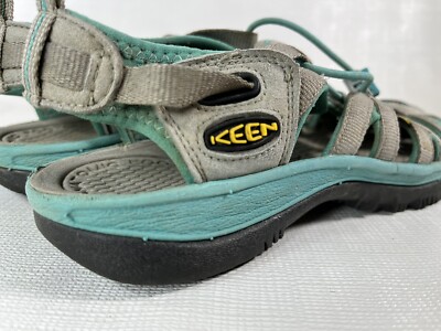 Keen Whisper Waterproof Teal Aqua Walking Fisherman Sport  display picture 3