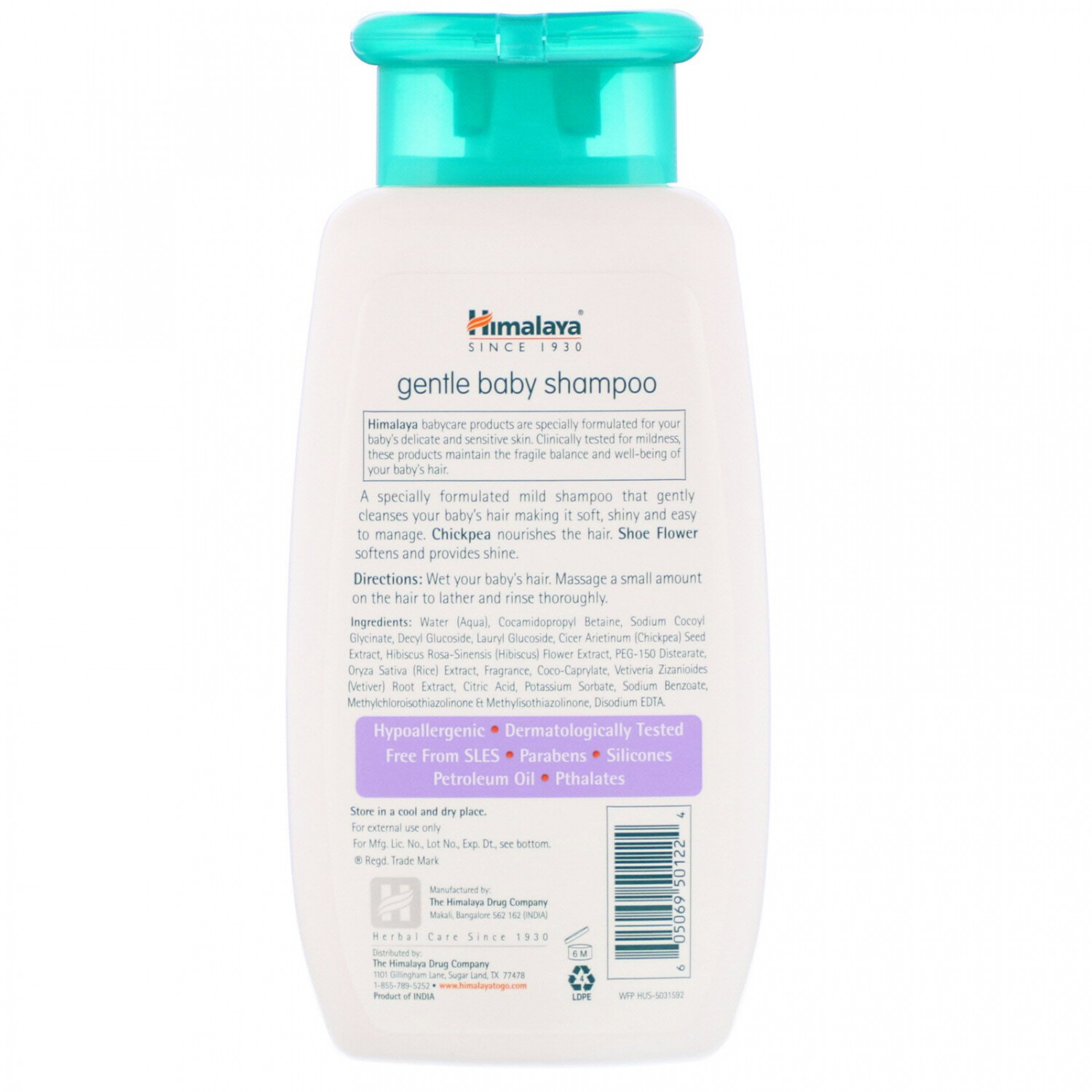 himalaya baby shampoo for curly hair