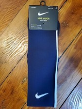 Nike Dri-Fit Vapor Knee High Football Socks Youth 3y-5y 8-12 Blue/White - NEW