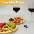 Mini Charcuterie Board with Wine Holder, Wine Glass Charcuterie Topper — photo 6