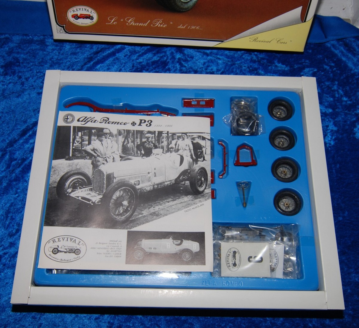 Kit Auto 1/24 - Alfa Romeo P3 (1932) - Maquette Voiture De Course - SCALA