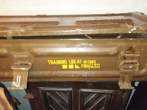 Army Amunition Box, Military Box Ammo Carrier Metal Large 85cm - Picture 10 of 12