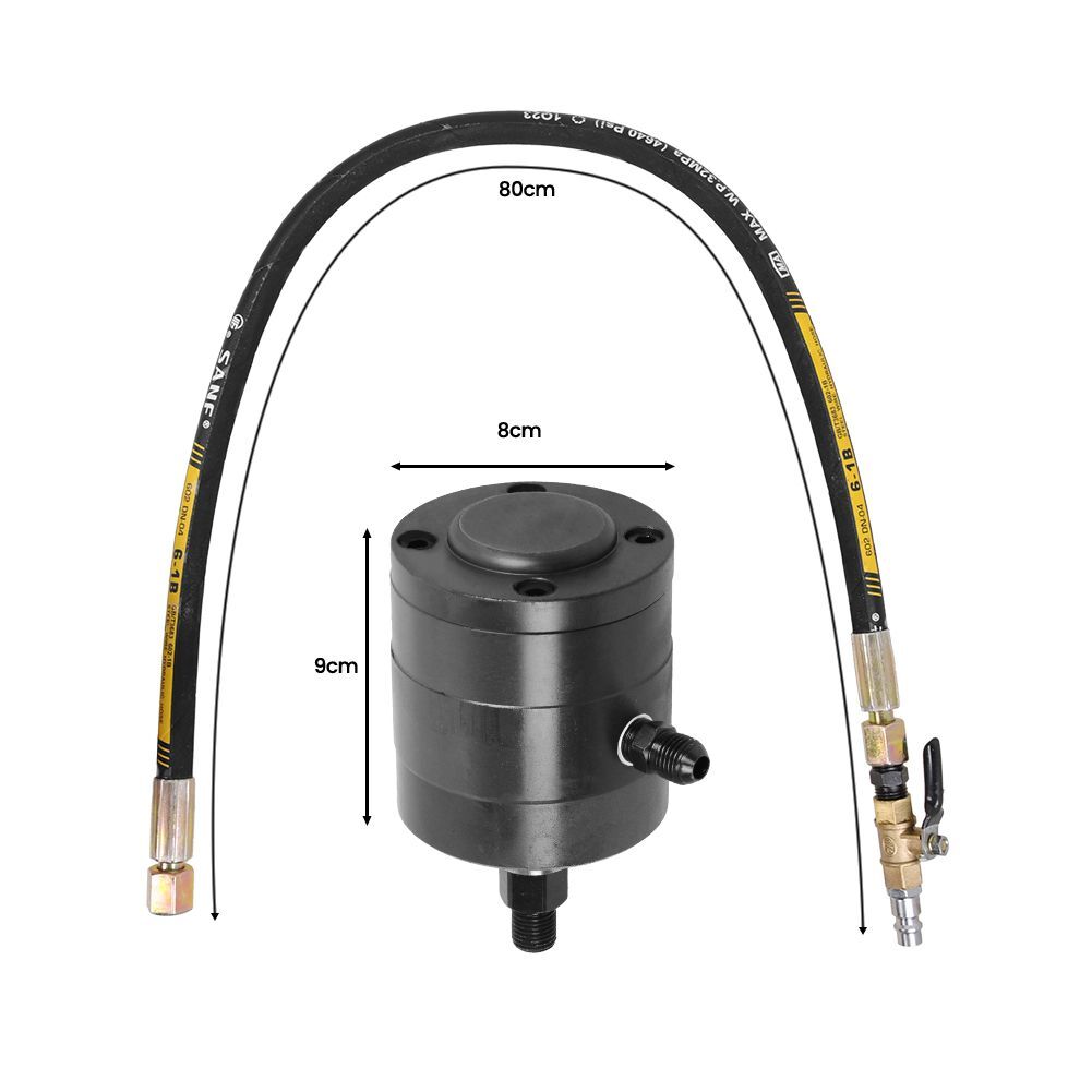 Pneumatischer Injektoren-Auszieher-Satz Für Common Rail Diesel – 23-teiliges Set Mit Adaptern, 5–8 Bar