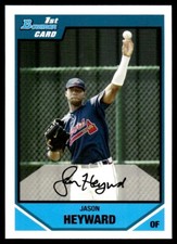 2007 1ST BOWMAN PAPER ROOKIE JAYSON HEYWARD DODGERS R86