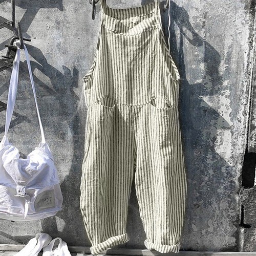 Ladies Dungarees Pants Overalls 