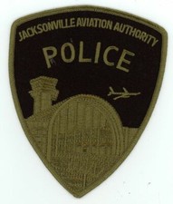 FLORIDA FL JACKSONVILLE AVIATION AUTHORITY POLICE SUBDUED SHOULDER PATCH SHERIFF