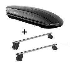 Dachbox MAA400L+Dachtr&auml;ger K1P Alu f&uuml;r f&uuml;r Mercedes B W246 5T&uuml;rer 12-14