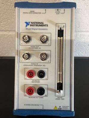 National Instruments MIXED SIG BOX, Mixed Signal Zubehör PN: 162683B-01 /GEBRAUCHT