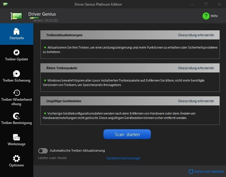 Driver Genius 23 Professional 3 Geräte 1 Jahr (Download) ESD-Key per eMail (NEU) - Bild 2 von 4