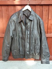 Authentic Bally Real Leather Biker Jacket ,size 32