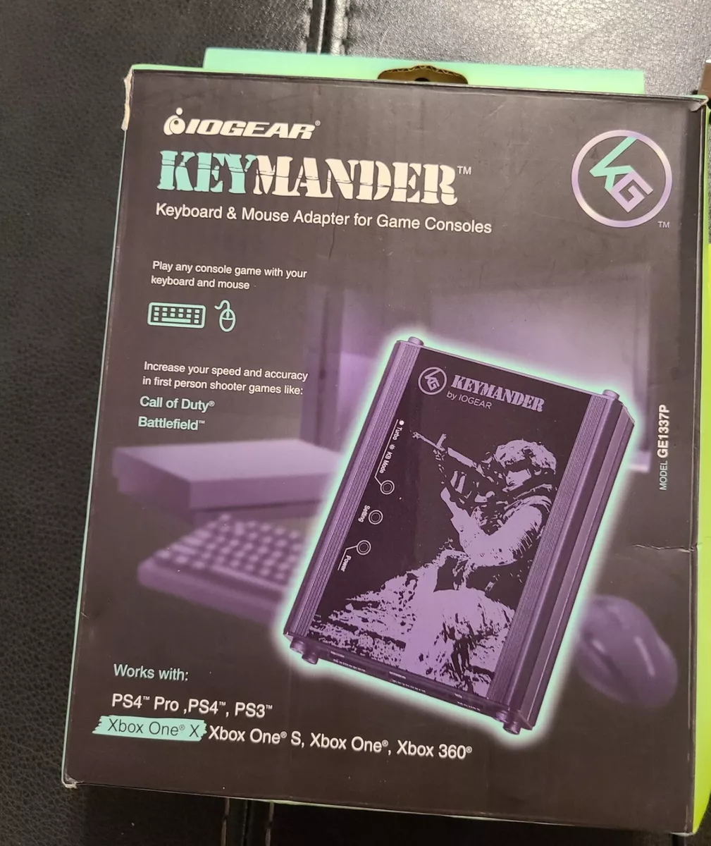 Kæmpe stor vinder skøn IOGEAR KeyMander Keyboard and Mouse Adapter for Xbox One, PS4, PS3, Xbox  360 (GE | eBay