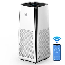 Smart WiFi Air Purifier for Extra Large Room H13 HEPA Air Filters for Allergies