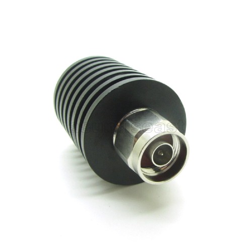 RF Coaxial Attenuator 30W Watts 20dB N Type Male to Female DC-3GHZ 50 Ohms Round - Afbeelding 4 van 9