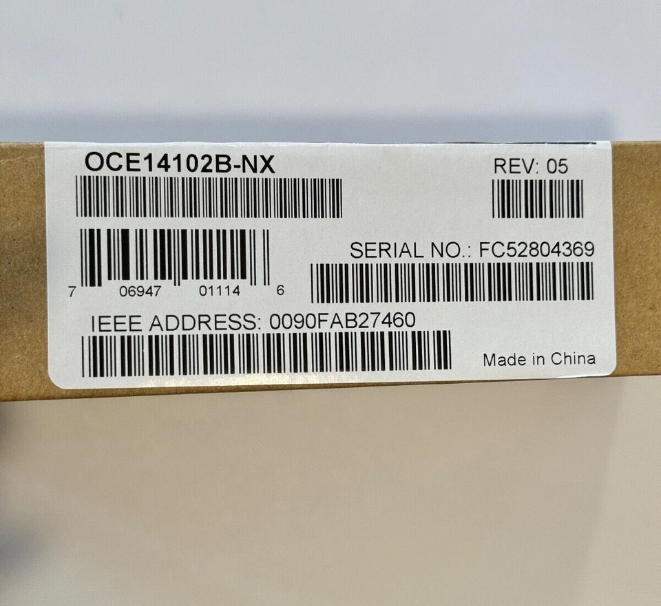 NEW EMULEX OCE14102B-NX 10GBase-CRx2 SFP+ NIC Card PCI Express Network Adapter - Image 2 of 4