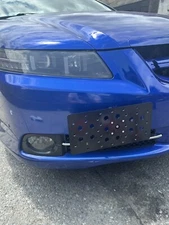 Front Mount Tow Hook License Plate Mount Bracket Kit For Acura TL 2004-2008 New