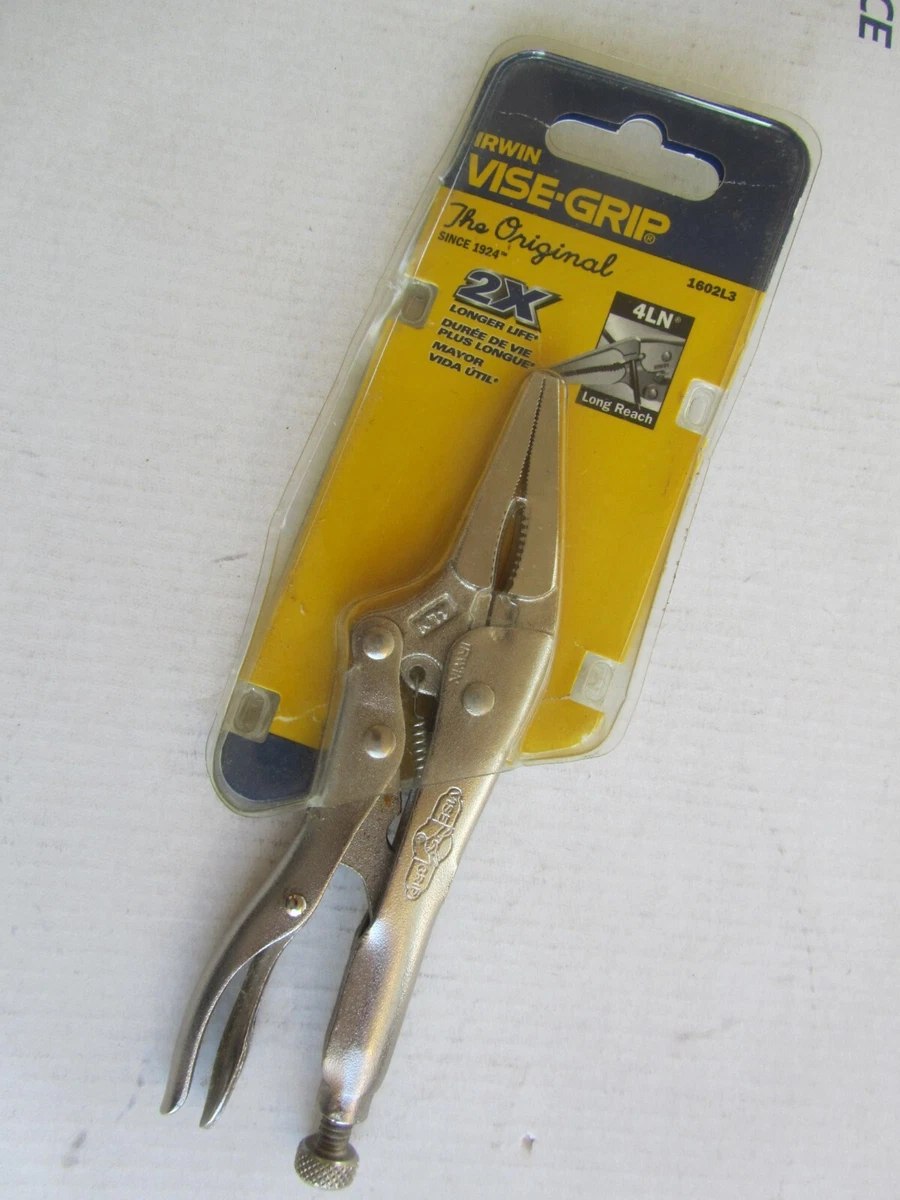 IRWIN Vise-Grip 4LN Long Nose Locking Pliers, 4