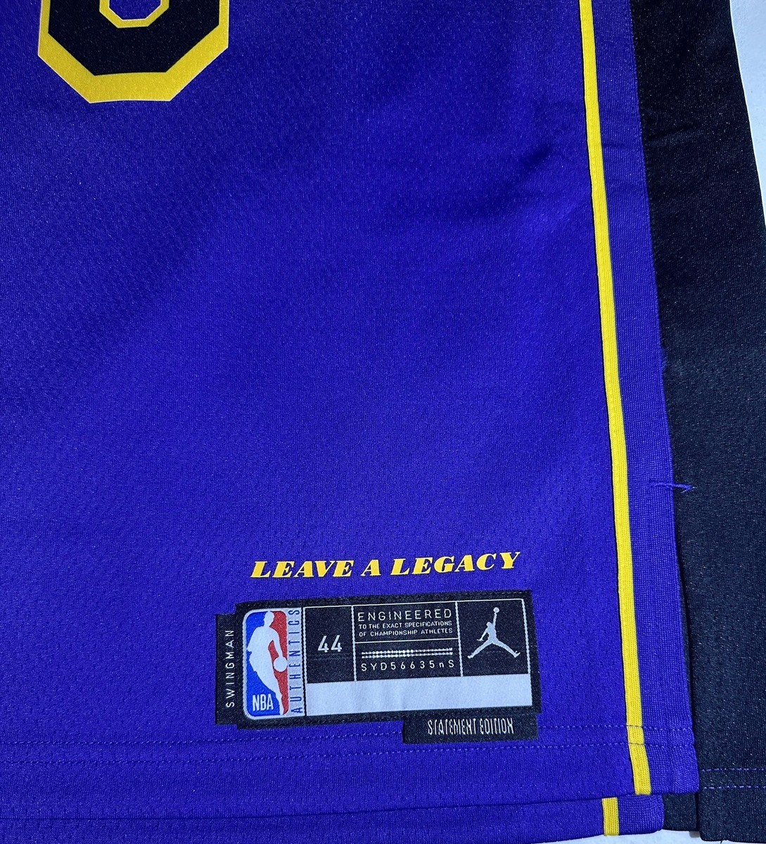 Nike Jordan NBA LALakers Lebron James #6 Jersey DO9530-505 Men's