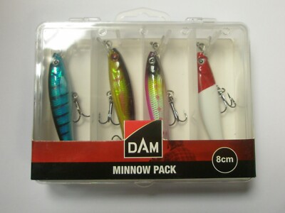 DAM Lure Pack inc. Lure Box ALL VARIETIES Fishing tackle