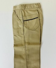 Vintage 1980's Winnie The Pooh Disney Brand Size 5 Slim Pants Kids Slacks Khaki