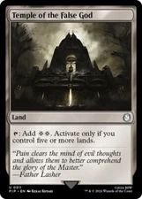 Temple of the False God [Universes Beyond: Fallout] MTG