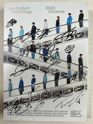 NCT 2021 [UNIVERSE] Autographed Signed Promo Album NCT DREAM NCT